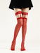 Polka Dot Bow Lace Stockings — vintage style that transcends decades