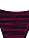 Purple 1960s Halter Striped Bow-Tie Bikini Set | vintage swimwear, retro swimsuit, pin-up style - perfect for retro fashion enthusiasts