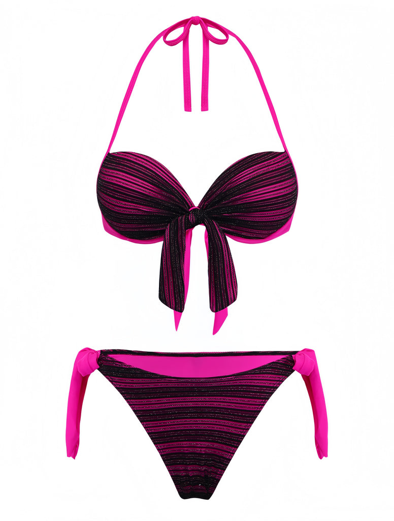 Purple 1960s Bikini - vintage fashion, retro style