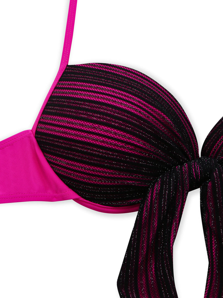 Purple 1960s Bikini - vintage fashion, retro style