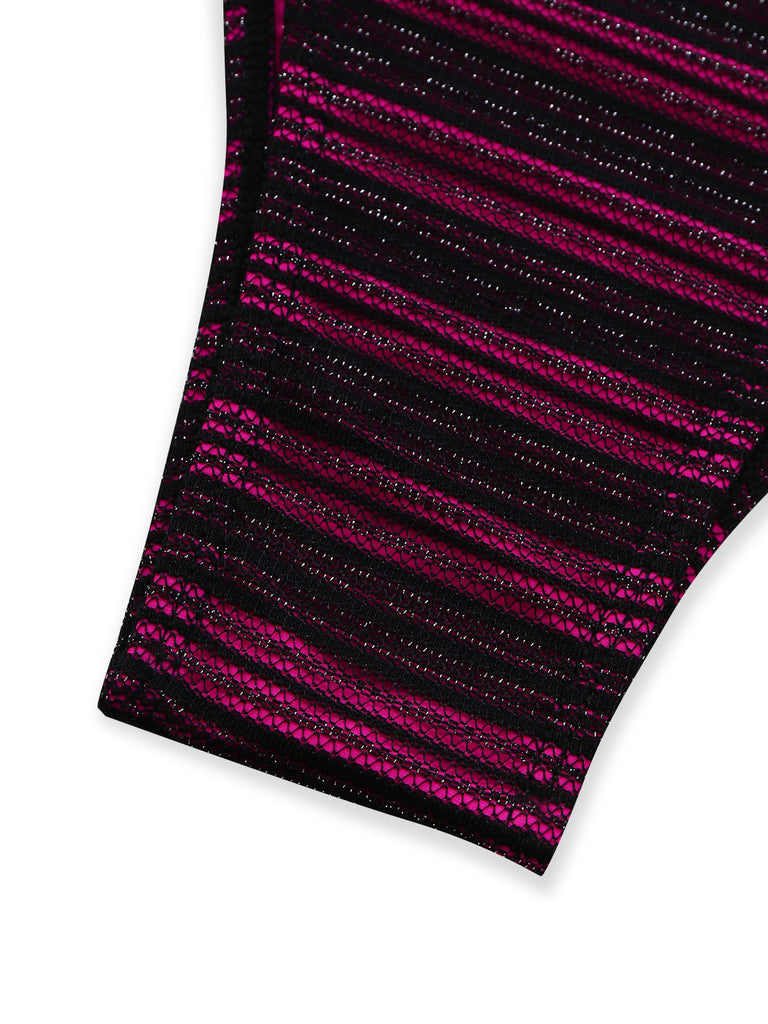 Purple 1960s Bikini - vintage fashion, retro style