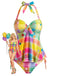 [Pre-Sale] 1970s Halter Striped Bikini Set Bikini Set