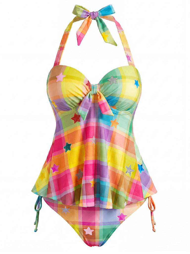 [Pre-Sale] 1970s Halter Striped Bikini Set Bikini Set 2