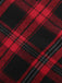 Red 1930s Shirt Collar Gingham Plaid Top - vintage fashion, retro style, elegant red
