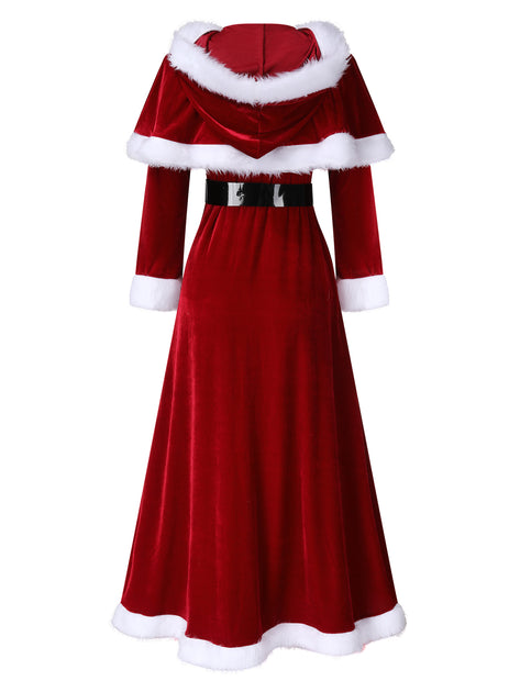 formal christmas dress with cloak casual Amazon.com: CWDGAGANB Mrs Claus Costume Adult Red Cloak Women Christmas Costume Red Cape with Hood for Women S : Clothing, Shoes & Jewelry