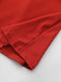 Red 1940s Diagonal Button Stand Collar Coat - vintage fashion, retro style, elegant red