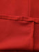 Red 1940s Diagonal Button Stand Collar Coat - vintage fashion, retro style, elegant red