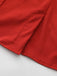 Red 1940s Diagonal Button Stand Collar Coat - vintage fashion, retro style, elegant red