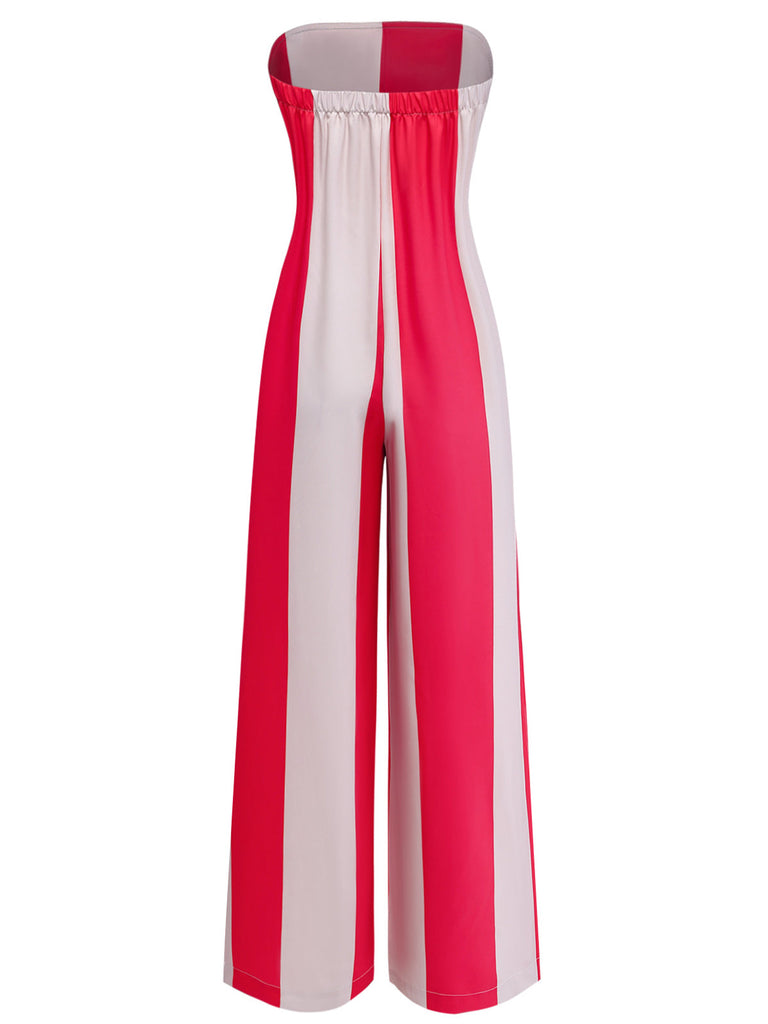 Red 1940s Jumpsuit