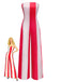 Red 1940s Jumpsuit
