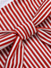 She's wearing Red 1940s Spaghetti Strap Stripes One-Piece Swimsuit and the whole beach remembers the 1940s