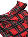 1950s Christmas Plaid OffShoulder Dress | 1950s | vintage dress, retro fashion