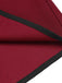 Red 1950s Elastic Waist Solid Shorts: timeless style reimagined