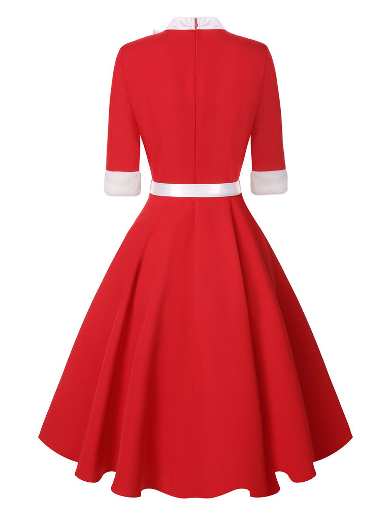 red dress with white belt Elegant Strapless White Prom Gown Evening Dresses With Red Belt