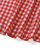Red 1950s Plaid Vintage Classic Dress 7