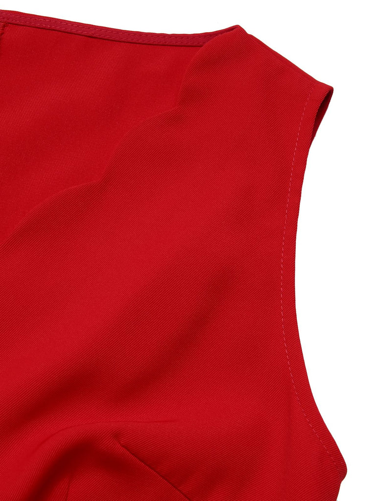 1950s Heart Bow Sleeveless Dress | 1950s | vintage dress, retro fashion