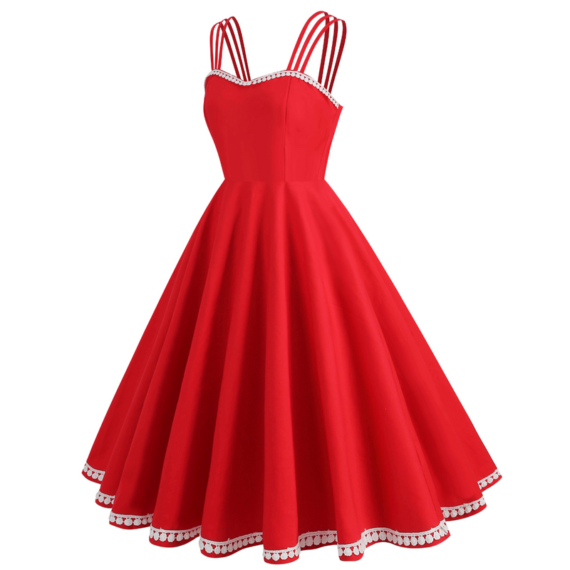 red sleeveless shirt dress Solace Mini Dress