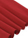Red 1950s Lapel Patchwork Belt Dress — the kind of 1950s dress that makes strangers smile
