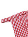 Red 1950s Plaid Off-Shoulder Swing Dress, vintage dress, retro fashion, rockabilly, pin-up fashion - perfect for women who love vintage and retro fashion