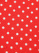 Red 1950s Polka Dots Pleated Lace Halter Dress: where 1950s romance meets her modern spirit