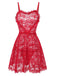 1950s Valentine Hearts Lace Straps | 1950s | vintage dress, retro fashion
