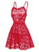 1950s Valentine Hearts Lace Straps | 1950s | vintage dress, retro fashion