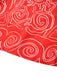 Red 1960s Abstract Print Cutout Twist Halter Dress - vintage dress, retro fashion, elegant red