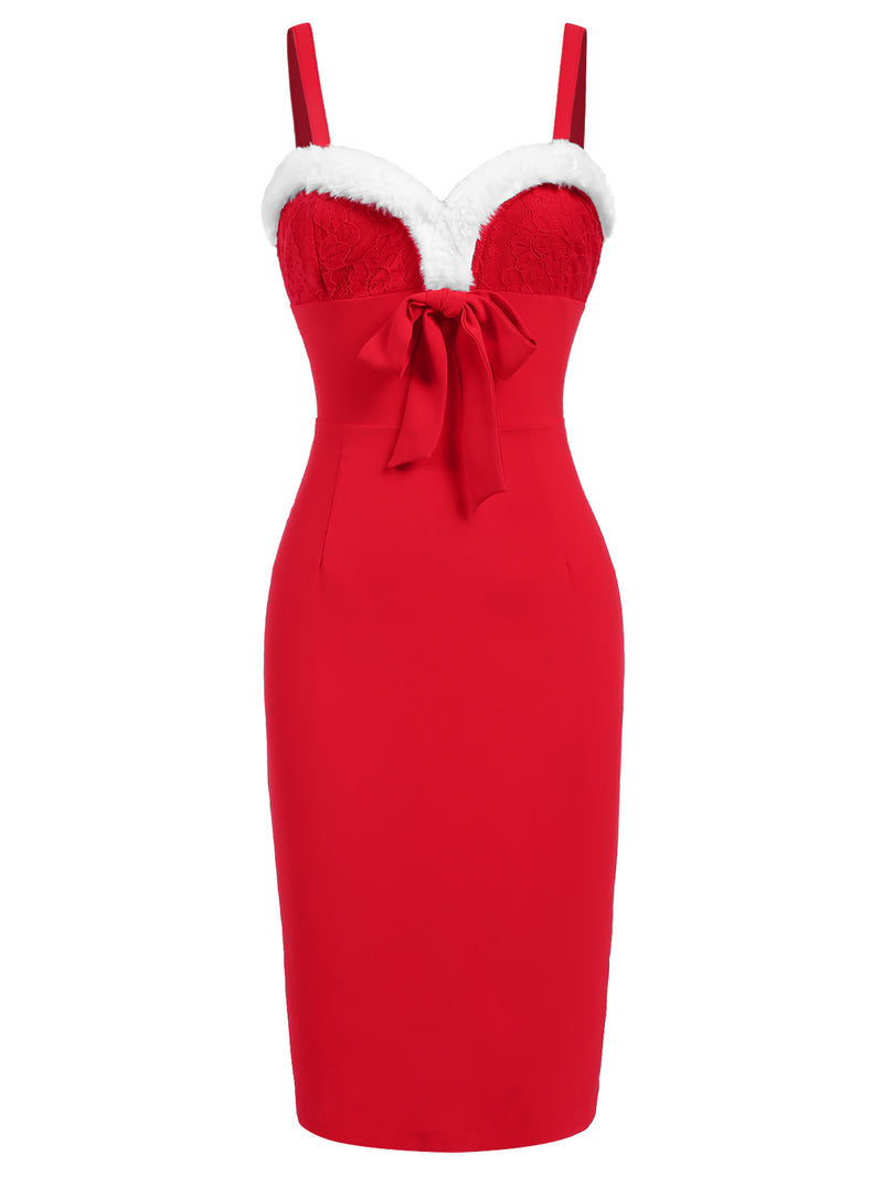 lace christmas dress Red 1960s Spaghetti Strap Plush Color:Rose Bud Style:AP1D105528 flower girl Light Blue Cotton Linen