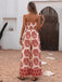 Red 1950s Vintage Retro Jumpsuit 7