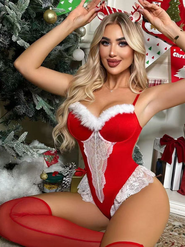 sexy cheistmas lingerie Naughty Santa Sexy Santa Christmas Costume main image 0