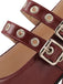 Red Retro Buckle High Heels — vintage elegance for the modern woman