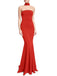 This Retro 1930s Solid Halter Mermaid Dress wraps her in 1930s elegance, one twirl at a time