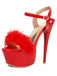 Retro Ankle Strap High Elegant Heels - vintage shoes, retro heels