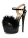 Retro Ankle Strap High Elegant Heels - vintage shoes, retro heels