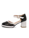 Retro Hollow Chunky High Heels Shoes, vintage shoes, retro heels - perfect for women who love vintage and retro fashion