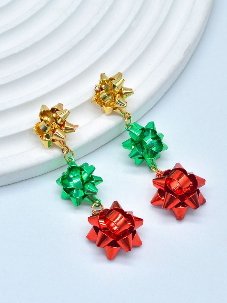 Retro Long Flower Stud Earrings: timeless style reimagined