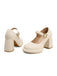 Retro Mary Jane Round Toe High Heel Shoes, vintage shoes, retro heels - perfect for women who love vintage and retro fashion
