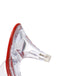 Retro Red Transparent Instep Heeled Sandals — 1950s style that transcends decades