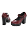 This Retro Round Toe Mary Jane High Heel Shoes whispers 1950s secrets to those who notice