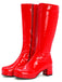 Retro Shiny Patent Leather Thigh-High Boots, vintage fashion, retro style - perfect for women who love vintage and retro fashion