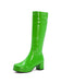 Retro Shiny Patent Leather Thigh-High Boots, vintage fashion, retro style - perfect for women who love vintage and retro fashion