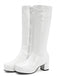 Retro Shiny Patent Leather Thigh-High Boots, vintage fashion, retro style - perfect for women who love vintage and retro fashion