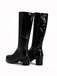 Retro Shiny Patent Leather Thigh-High Boots, vintage fashion, retro style - perfect for women who love vintage and retro fashion