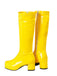 Retro Shiny Patent Leather Thigh-High Boots — 1950s style that transcends decades