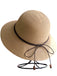 Retro Solid Crochet Knot Adjustable Sun Hat - vintage fashion, retro style