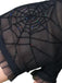 Retro Spider Web Fingerless Gloves: 1950s detail work for the woman who notices