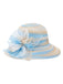 Retro Stripe Gradient Organza Sun Hat - vintage fashion, retro style
