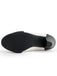Black shoe sole on a white background