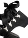 Ribbon Bow Lace-Up Chunky Heel Sandals - vintage shoes, retro heels