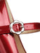 She finds her vintage story in this Round Toe Colorblock Patent Leather High Heels